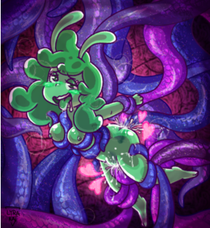 Example of complex background